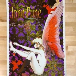 John Prine - 1996 Amacker Bullwinkle Poster Fillmore San Fran 1st BGF 209