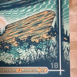 Half Hazzard Press The Disco Biscuits - 2018 Half Hazard Poster Red Rocks Morrison, CO 12 Half Hazzard Press The Disco Biscuits - 2018 Half Hazard Poster Red Rocks Morrison, CO