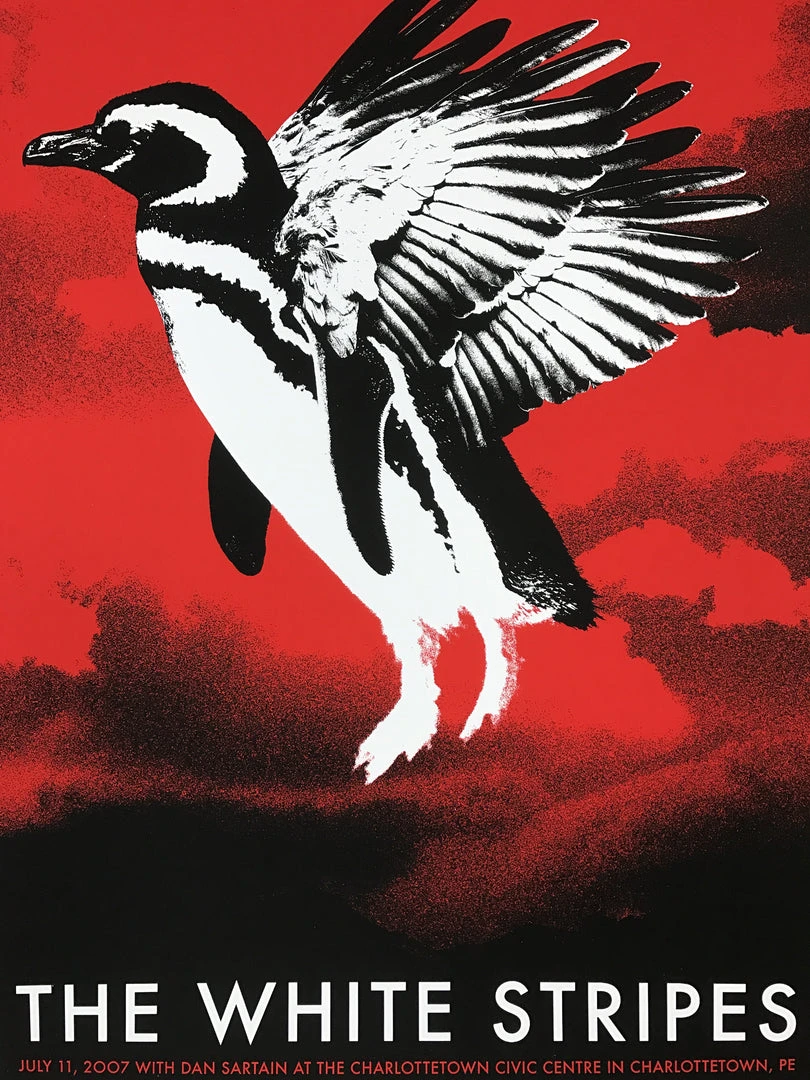 Jack White The White Stripes - 2007 Rob Jones Poster Charlottetown, PE Civic Center 3 Jack White The White Stripes - 2007 Rob Jones Poster Charlottetown, PE Civic Center