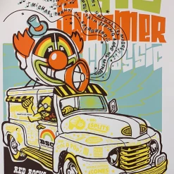 Big Summer Classic - 2005 Ames Brothers Poster Morrison, CO Red Rocks