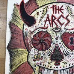 The Arcs - 2015 Dan Grzeca Poster Chicago, IL Vic Theatre