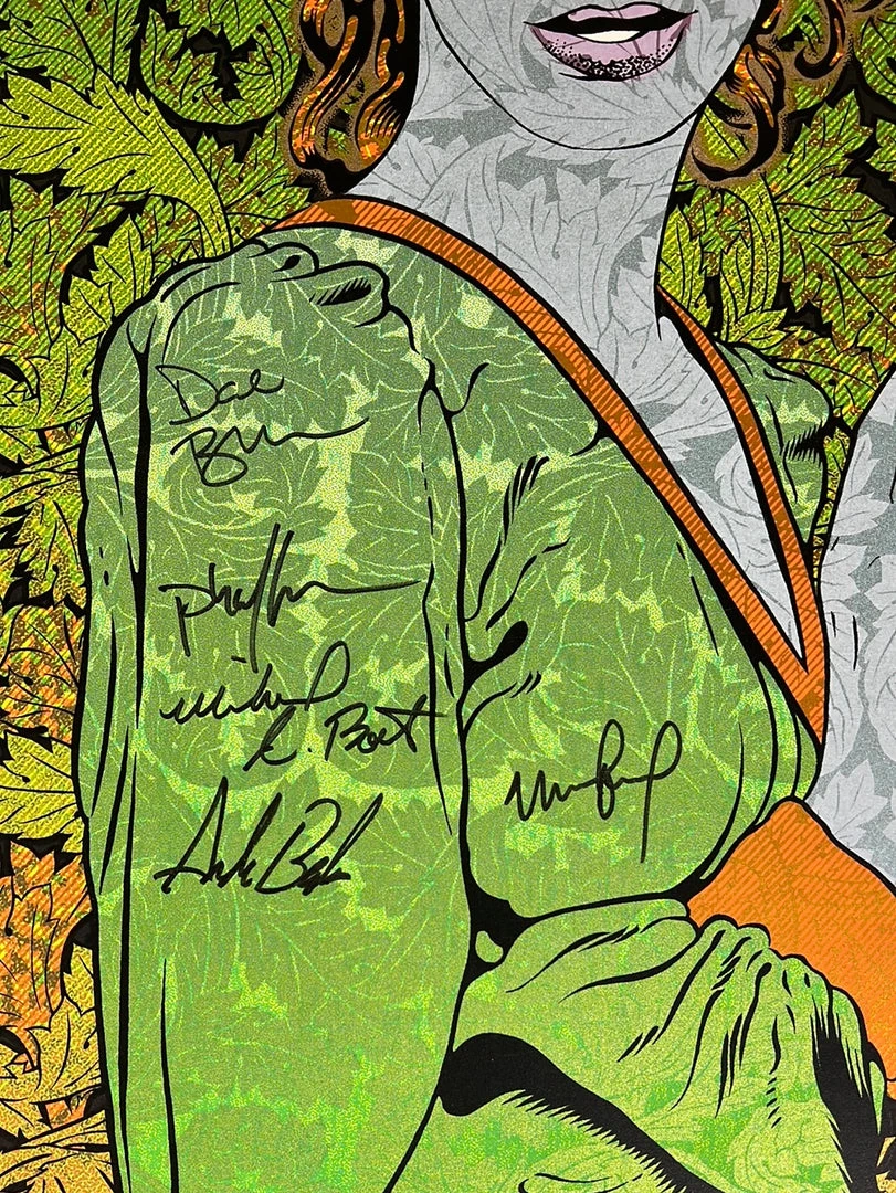 Colorado Greensky Bluegrass - 2017 Chuck Sperry Poster Red Rocks Morrison, CO AUTOGRAPHED 10 Colorado Greensky Bluegrass - 2017 Chuck Sperry Poster Red Rocks Morrison, CO AUTOGRAPHED