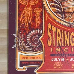 Half Hazzard Press String Cheese Incident - 2019 Half Hazard Poster Red Rocks Morrison, CO Colorado 13 Half Hazzard Press String Cheese Incident - 2019 Half Hazard Poster Red Rocks Morrison, CO Colorado