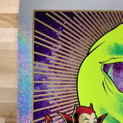 Foil Posters Foo Fighters - 2020 Brian Ewing Poster Cleveland, OH Dot Foil