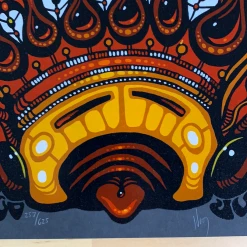 Widespread Panic - 2010 Jeff Wood Poster Red Rocks Morrison, CO Colorado