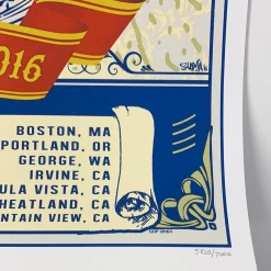 Sold Out Posters Dead & Company - 2016 VIP Poster Summer Tour Gig Posters 12 Sold Out Posters Dead & Company - 2016 VIP Poster Summer Tour Gig Posters