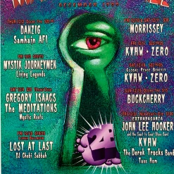 The Artworks MHP 81 Danzig - 1999 Poster Maritime Hall San Fran 1st Gig Posters