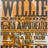 Gig Posters Willie Nelson - 2010 Hatch Show Print 9/17 Poster Bend, Oregon