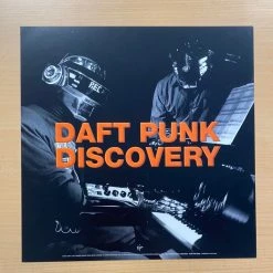 Sold Out Posters Daft Punk - 2001 Original Vinyl Poster Insert 12x12 Record Art Gig Posters