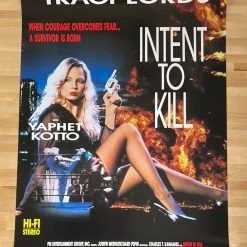 Sold Out Posters Intent To Kill - 1992 Video Promo Movie Poster Original Vintage Movie/TV Posters 9 Sold Out Posters Intent To Kill - 1992 Video Promo Movie Poster Original Vintage Movie/TV Posters