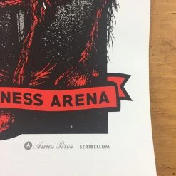 Ames Brothers Gig Posters Pearl Jam - 2016 Ames Design Poster Greenville, SC Bon Secours Wellness Arena