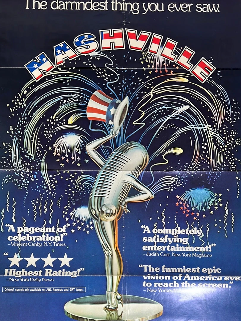 Sold Out Posters Nashville - 1975 One Sheet Movie Poster Original Vintage 27x41 Movie/TV Posters 3 Sold Out Posters Nashville - 1975 One Sheet Movie Poster Original Vintage 27x41 Movie/TV Posters