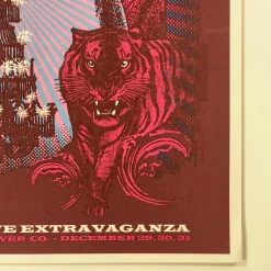 Yonder Mountain String Band - 2007 Table 2 Press Poster Denver, CO Fillmore