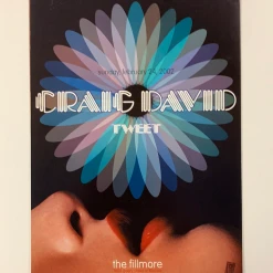 Craig David - 2002 Rex Ray Poster Fillmore Auditorium San Fran 1st Gig Posters