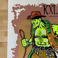 TAZ KXLU Fundraiser - 1997 T.A.Z. Poster Los Angeles, CA 1st Ed Gig Posters