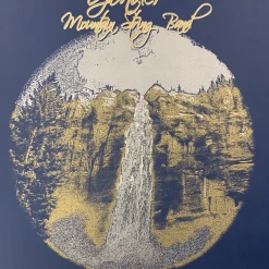 Colorado Yonder Mountain String Band - 2010 Brian Langeliers Poster Telluride, CO