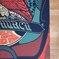 Eric Church - 2019 Status Serigraph Poster San Francisco, CA 2 Gig Posters