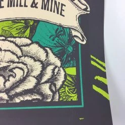 311 - 2017 Status Serigraph Poster Knoxville, TN Mill & Mine Gig Posters