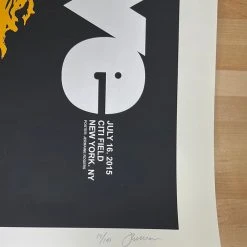 Gig Posters Foo Fighters - 2015 Jermaine Rogers Poster New York, NY Citi Field