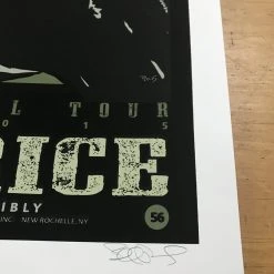 Lee Brice - 2015 Billy Perkins Poster Fall Tour Jagermeister Gig Posters