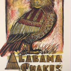 Gig Posters Alabama Shakes - 2013 Dan Grzeca Poster Birmingham, AL Sloss Furnaces