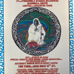 Gig Posters High Times Party - 2003 Brian Salvador Curley Poster Austin, TX