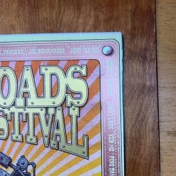 Crossroads Guitar Festival - 2010 Poster Birch Panel Wood Edition Ron Donovan Eric Clapton