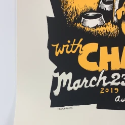 Mudhoney - 2019 Billy Perkins Poster Austin Texas Antone's Gig Posters