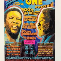 Sold Out Posters Gig Posters MHP 49 Maritime Hall - 1998 Poster August San Fran 1st