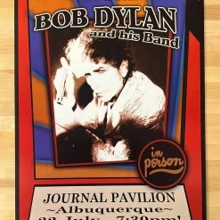 Bob Dylan - 2007 Geoff Gans Poster Albuquerque, NM Gig Posters