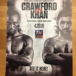 Sold Out Posters Boxing - 2019 Poster Crawford Vs Khan