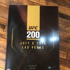 Sold Out Posters UFC 200 Poster Las Vegas Nevada 7/9/2016