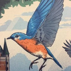 Dave Matthews Band - 2018 Matt Fleming Poster Quebec City, CAN Quebec City Summe