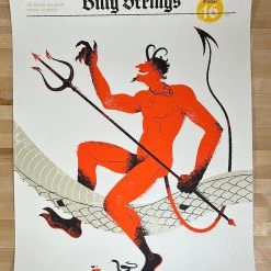 Colorado Billy Strings - 2021 Delicious Design League Poster Denver, CO 10/16 1st
