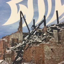 Gig Posters Earthless, Witch - 2009 Dan MacAdam Of Crosshair Poster Montreal, QC, CAN Les Sa