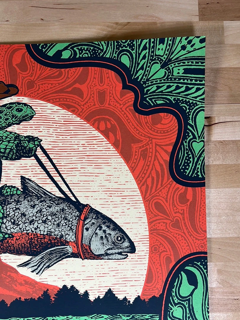 Grateful Dead Phil Lesh - 2018 Status Serigraph Poster Red Rocks, Morrison, CO 6 Grateful Dead Phil Lesh - 2018 Status Serigraph Poster Red Rocks, Morrison, CO