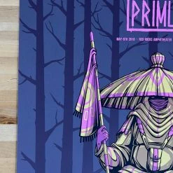 Primus - 2018 Mike Fudge Poster Red Rocks Morrison, CO Colorado
