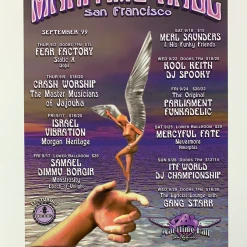 Greg Coiner Gig Posters MHP 75 Merl Saunders - 1999 Poster Maritime Hall San Fran 1st 9 Greg Coiner Gig Posters MHP 75 Merl Saunders - 1999 Poster Maritime Hall San Fran 1st