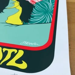 Umphrey's McGee - 2017 Jermaine Rogers Poster Atlanta, Chastain Park Amphitheatr Gig Posters