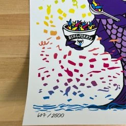 Phish Food - 2022 Jim Pollock Digital Edition Poster Ben & Jerry's 13 Phish Food - 2022 Jim Pollock Digital Edition Poster Ben & Jerry's