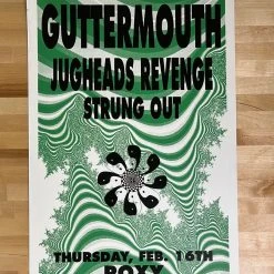 Gig Posters Guttermouth - 1995 Matt Getz Poster Hollywood, CA The Roxy 9 Gig Posters Guttermouth - 1995 Matt Getz Poster Hollywood, CA The Roxy