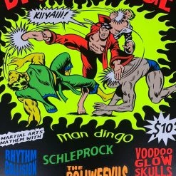 TAZ Deadly Hands Of Dr. Strange - 1994 T.A.Z. Poster Boston, MA 1st Ed Gig Posters