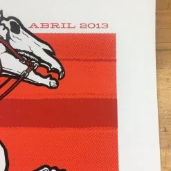 Ames Brothers Pearl Jam - 2013 Ames Bros Poster Santiago, Chile Lollapalooza S/N Gig Posters 15 Ames Brothers Pearl Jam - 2013 Ames Bros Poster Santiago, Chile Lollapalooza S/N Gig Posters