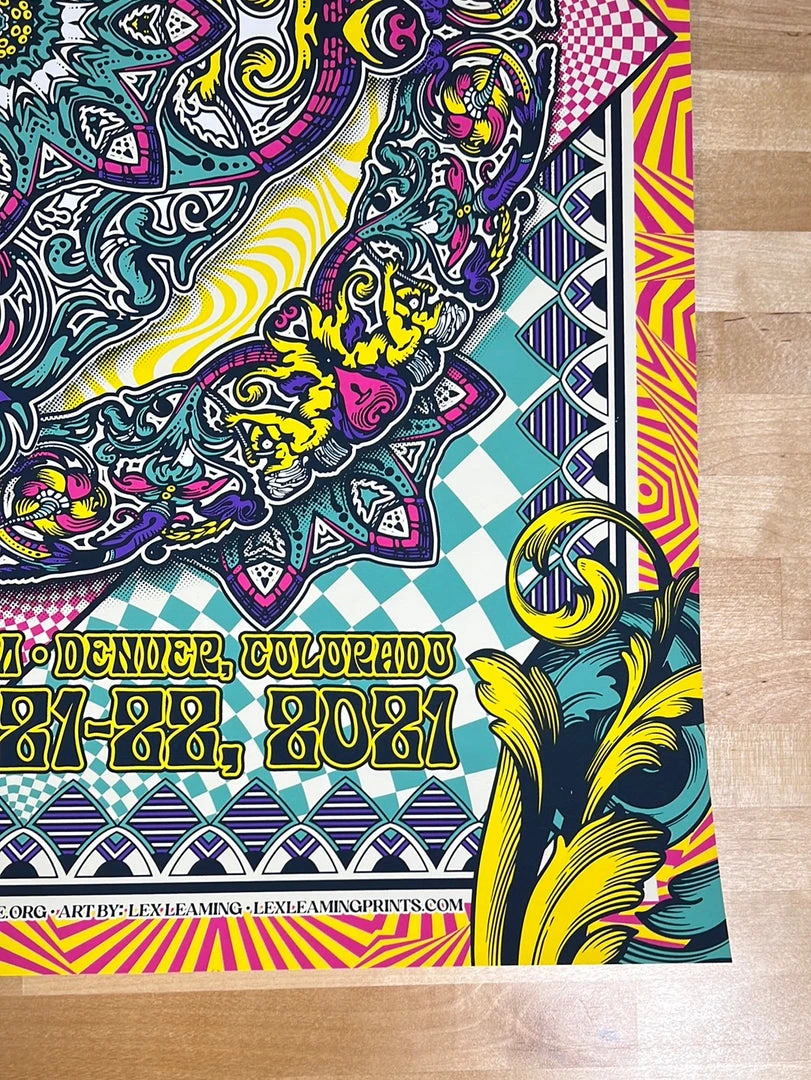 AJ Masthay Goose - 2021 Lex Leaming Poster Denver, CO Mission Ballroom 7 AJ Masthay Goose - 2021 Lex Leaming Poster Denver, CO Mission Ballroom