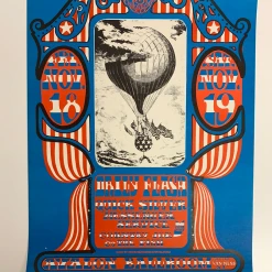 Daily Flash - 1966 Stanley Mouse Poster 1st San Francisco Avalon