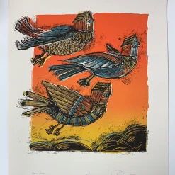 Dawn Patrol - 2009 Dan Grzeca Poster Art Print 1st Ed Art Prints