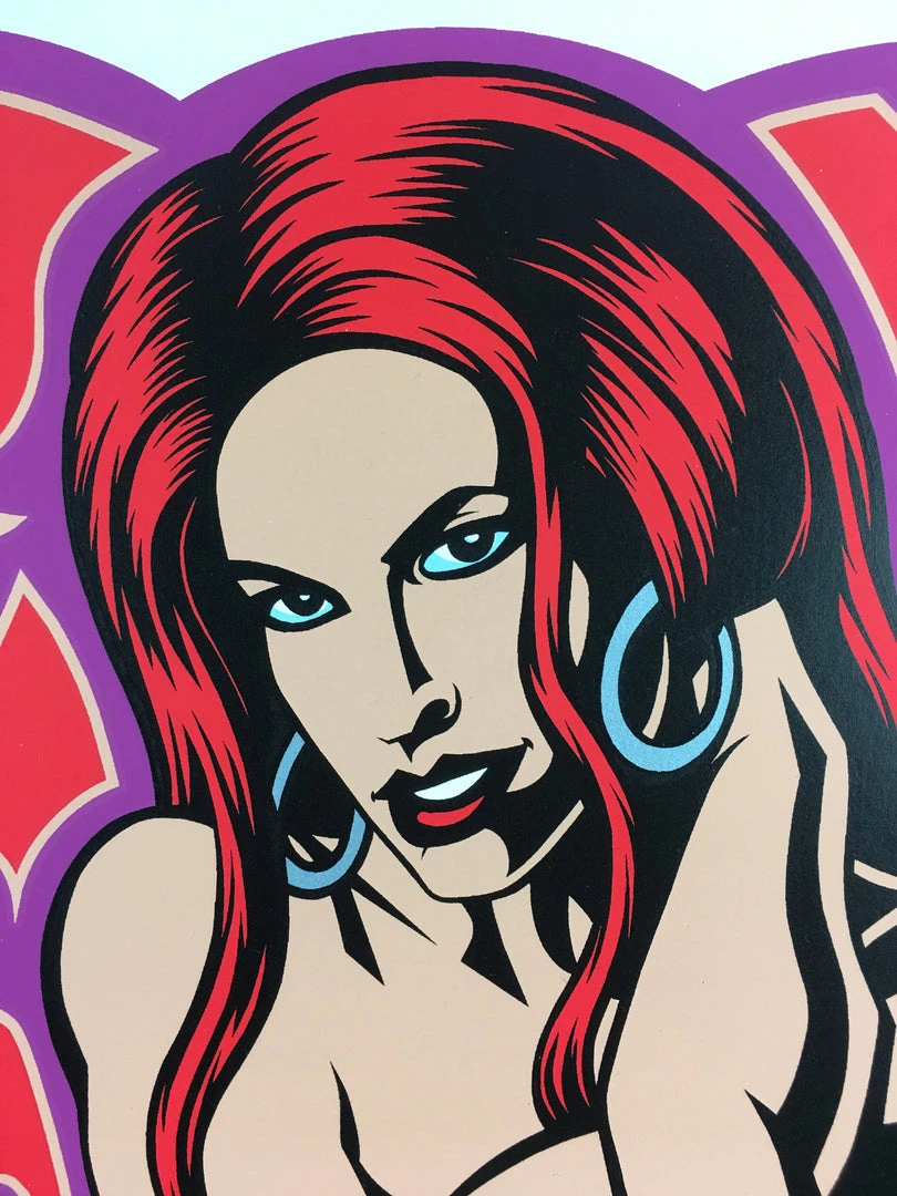 Queens Of The Stone Age - 2008 Justin Hampton Poster Victoria, B.C. Save On Food 4 Queens Of The Stone Age - 2008 Justin Hampton Poster Victoria, B.C. Save On Food