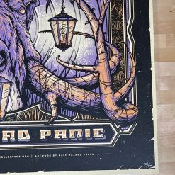 Half Hazzard Press Widespread Panic - 2016 Half Hazard Press Poster Broomfield, CO