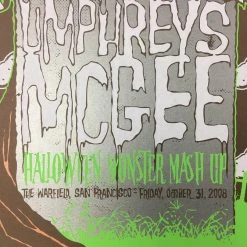 Umphrey's McGee - 2008 Todd Slater Poster San Francisco, CA Warfield Theater Gig Posters