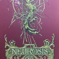 Neurosis - 2007 Aaron Horkey Poster Fall Tour 06 Burlesque Purple Variant